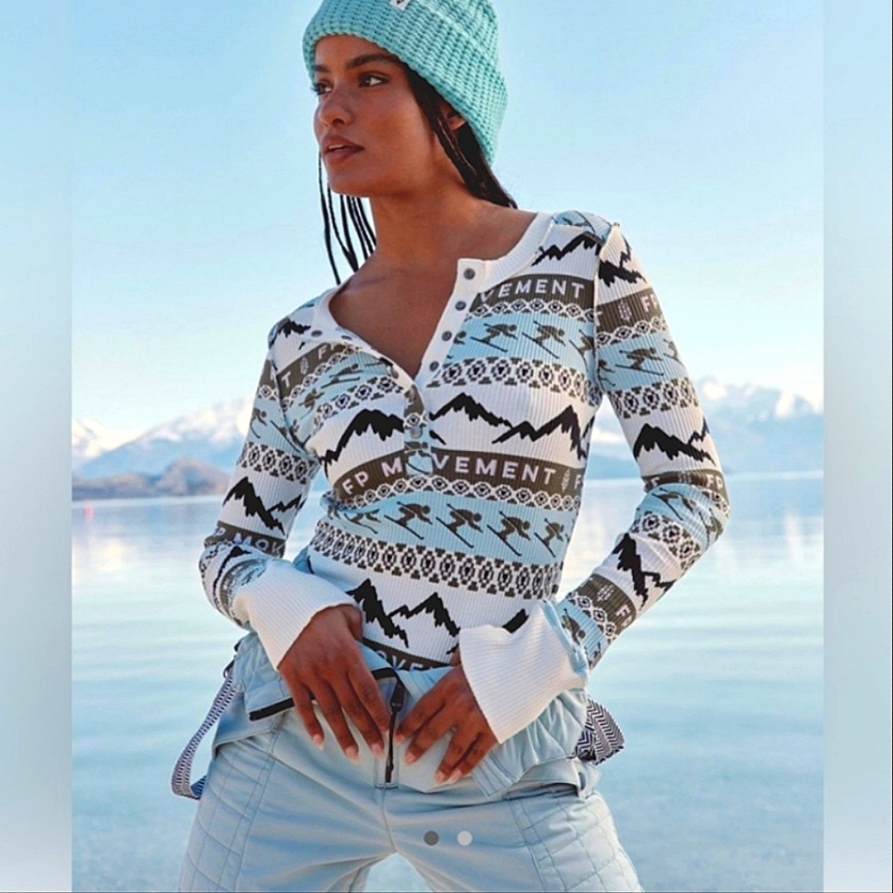 ❤️NEW❤️ FREE PEOPLE MOVEMENT HENLEY